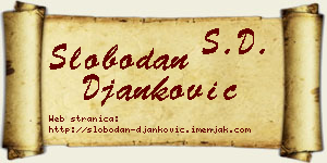 Slobodan Đanković vizit kartica